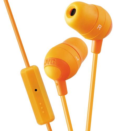 JVC HA-FR37 Marshmallow Inner-Ear Headphones (Orange) HAFR37D, JVC, HA-FR37, Marshmallow, Inner-Ear, Headphones, Orange, HAFR37D