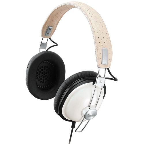 Panasonic RP-HTX7 Around-Ear Stereo Headphones (Cream)