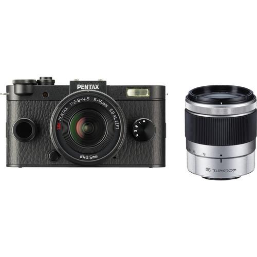 Pentax Q-S1 Mirrorless Digital Camera with 5-15mm and 06085