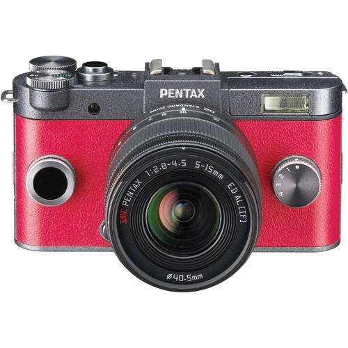 Pentax Q-S1 Mirrorless Digital Camera with 5-15mm and 06166