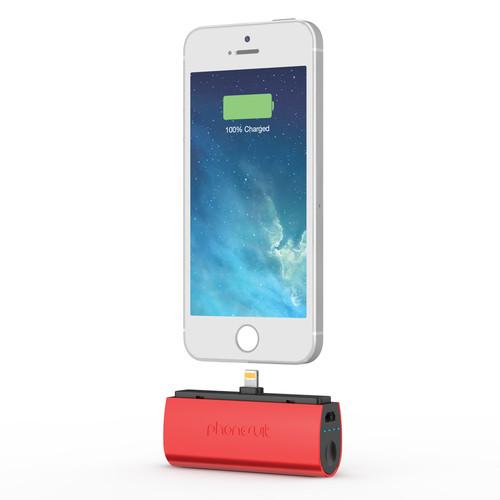 PhoneSuit Flex XT Pocket Charger for iOS Lightning PSMICRO2C2RED