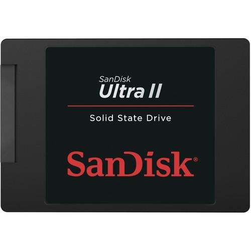 SanDisk 240GB Ultra II Internal Solid State SDSSDHII-240G-G25, SanDisk, 240GB, Ultra, II, Internal, Solid, State, SDSSDHII-240G-G25