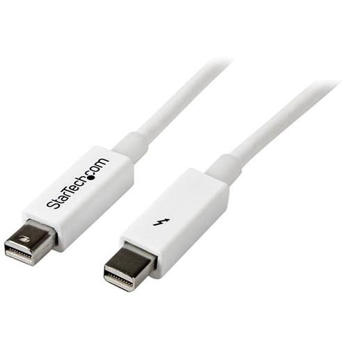 StarTech Thunderbolt Cable - White, 3.3' TBOLTMM1MW