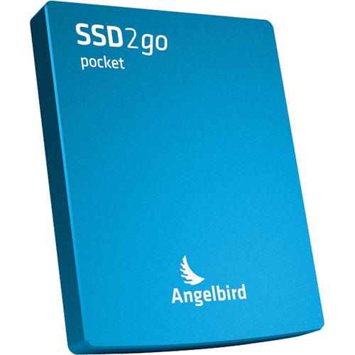 Angelbird 128GB SSD2go Pocket Portable Solid State 2GOPKT128KK