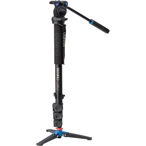 Benro A48TDS6 Series 4 Aluminum Monopod with 3-Leg A48TDS6