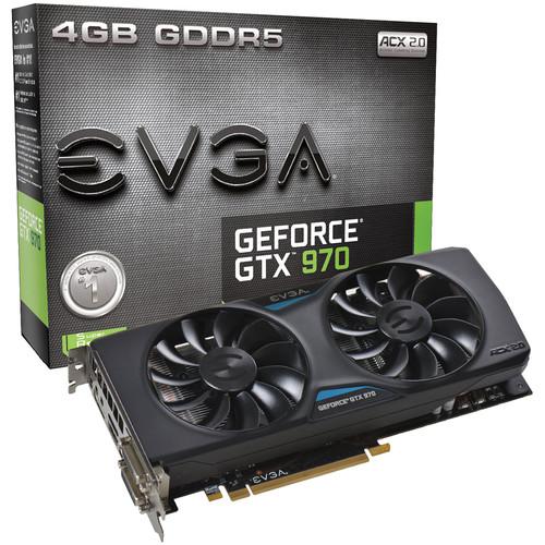 EVGA GeForce GTX 970 SuperClocked Graphics Card 04G-P4-2974-KR