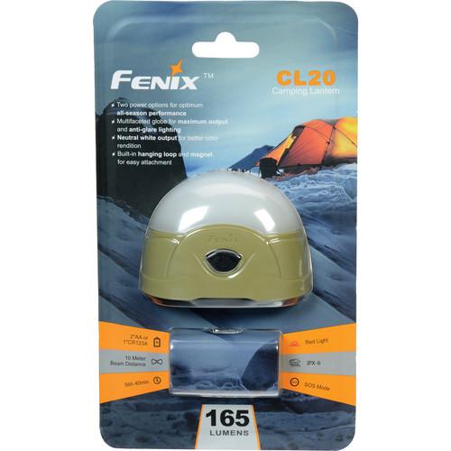 Fenix Flashlight CL20 Dual-Color LED Camping Lantern CL20-NW-OL