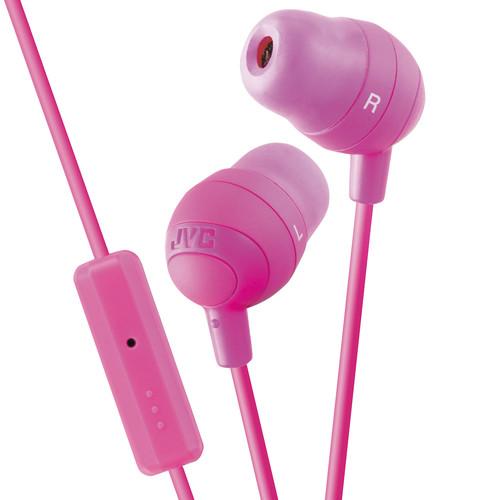JVC HA-FR37 Marshmallow Inner-Ear Headphones (Pink) HAFR37P, JVC, HA-FR37, Marshmallow, Inner-Ear, Headphones, Pink, HAFR37P,