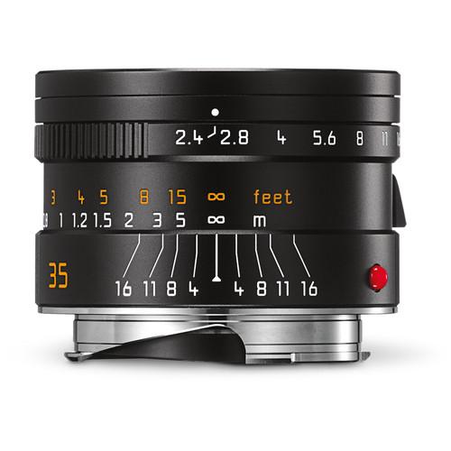Leica Summarit-M 35mm f/2.4 ASPH Lens (Black) 11671