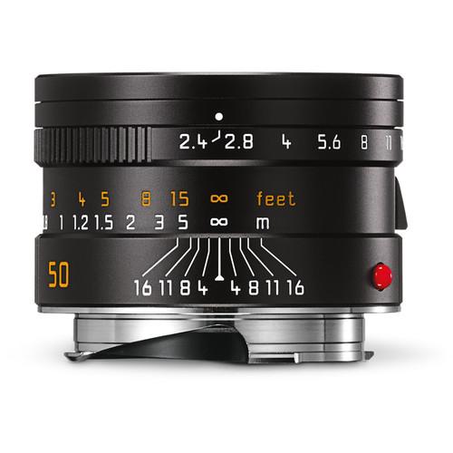 Leica  Summarit-M 50mm f/2.4 Lens (Silver) 11681, Leica, Summarit-M, 50mm, f/2.4, Lens, Silver, 11681, Video