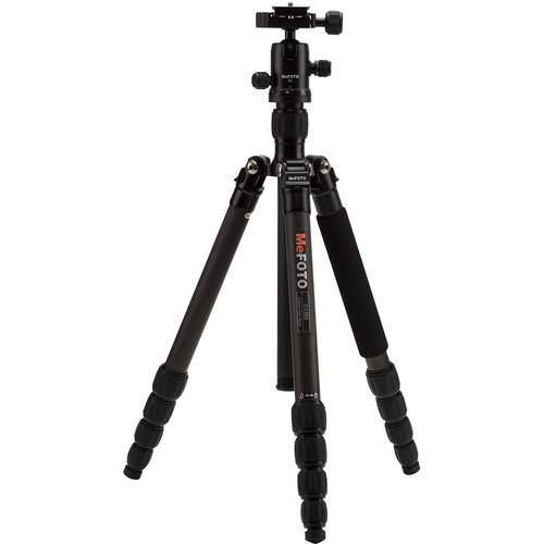 MeFOTO RoadTrip Carbon Fiber Travel Tripod Kit (Blue) C1350Q1B