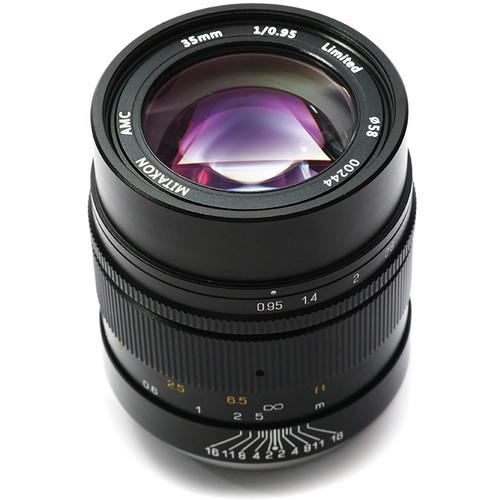 Mitakon Zhongyi 35mm f/0.95 Lens for Fujifilm X MTK35M95FJFX