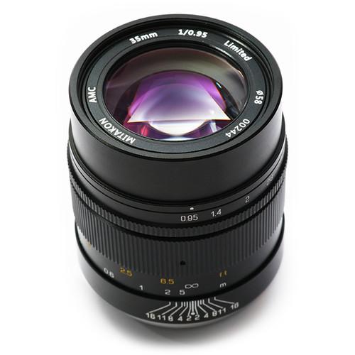 Mitakon Zhongyi 35mm f/0.95 Lens for Fujifilm X MTK35M95FJFX