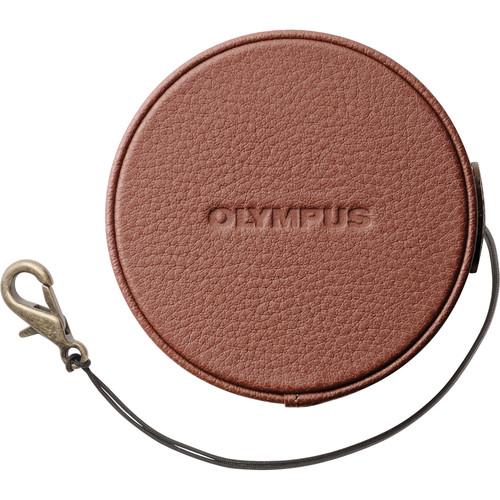 Olympus LC-60.5GL Genuine Leather Lens Cover V603001MW000, Olympus, LC-60.5GL, Genuine, Leather, Lens, Cover, V603001MW000,