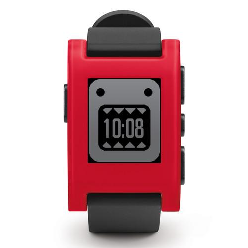 Pebble  Smartwatch (Cherry Red) 301RD, Pebble, Smartwatch, Cherry, Red, 301RD, Video