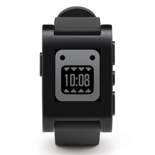 Pebble  Smartwatch (Jet Black) 301BL