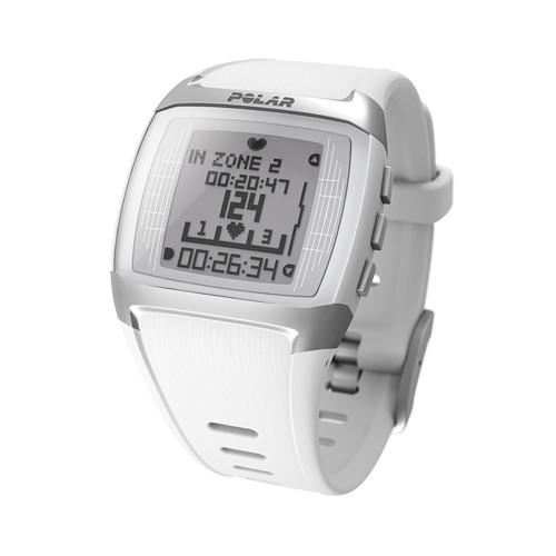 Polar FT60 Male Wrist-Watch Heart Rate Monitor (White) 90051006