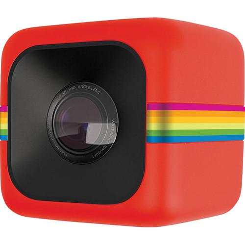 Polaroid Cube Lifestyle Action Camera (Red) POLC3R, Polaroid, Cube, Lifestyle, Action, Camera, Red, POLC3R,
