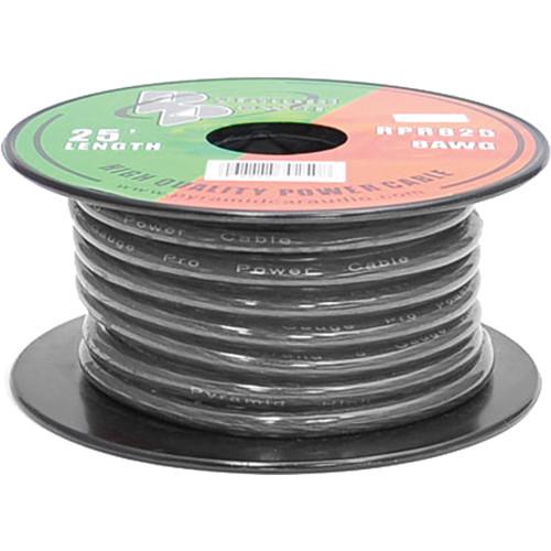 Pyramid  8 Gauge Red Power Wire (25') RPR825, Pyramid, 8, Gauge, Red, Power, Wire, 25', RPR825, Video