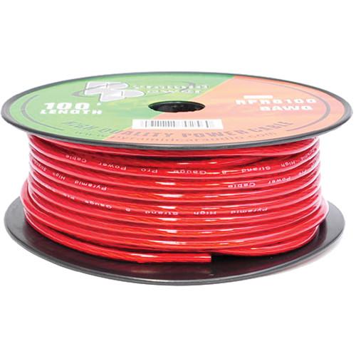 Pyramid  8 Gauge Red Power Wire (25') RPR825, Pyramid, 8, Gauge, Red, Power, Wire, 25', RPR825, Video