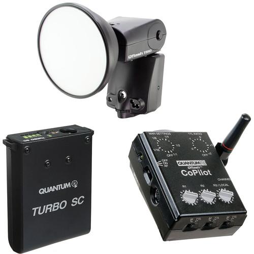 Quantum Qflash TRIO Flash Kit with Turbo SC Battery Pack &