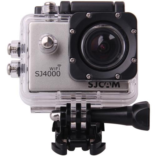 SJCAM SJ4000 Action Camera with Wi-Fi (Silver) SJ4000WFS, SJCAM, SJ4000, Action, Camera, with, Wi-Fi, Silver, SJ4000WFS,