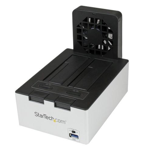 StarTech USB 3.0 Dual Hard Drive Dock with Fast SDOCK2U33HFW
