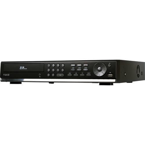 ViewZ 4-Channel 1080p DVR with 2TB Preinstalled HDD VZ-04RTDVR-2, ViewZ, 4-Channel, 1080p, DVR, with, 2TB, Preinstalled, HDD, VZ-04RTDVR-2