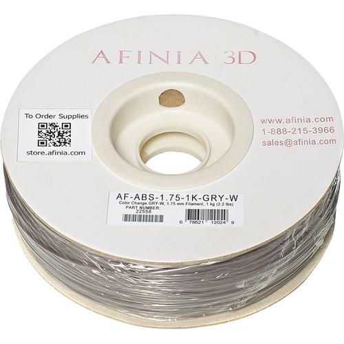 Afinia Value-Line ABS Filament for Afinia AF-ABS-1.75-1K-GRY-W