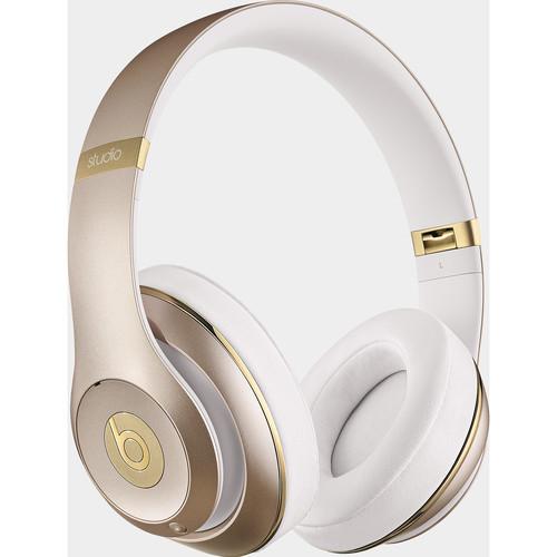 Beats by Dr. Dre Studio Wireless Headphones (Gold) MHDM2AM/A, Beats, by, Dr., Dre, Studio, Wireless, Headphones, Gold, MHDM2AM/A,