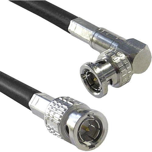 Canare Male to Right Angle Male HD-SDI Video Cable CA6HSVBRA6BL, Canare, Male, to, Right, Angle, Male, HD-SDI, Video, Cable, CA6HSVBRA6BL