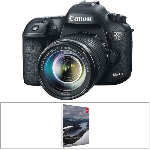 Canon EOS 7D Mark II DSLR Camera with 18-135mm 9128B016