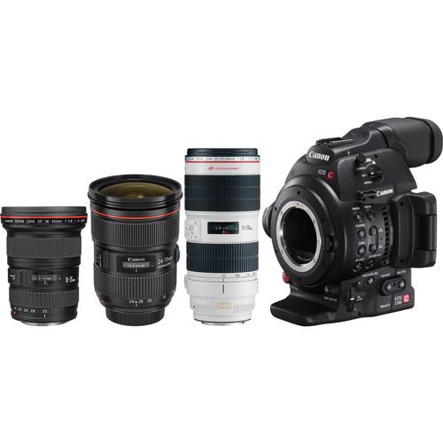 Canon EOS C100 Mark II Cinema EOS Camera with EF-S 0297C002