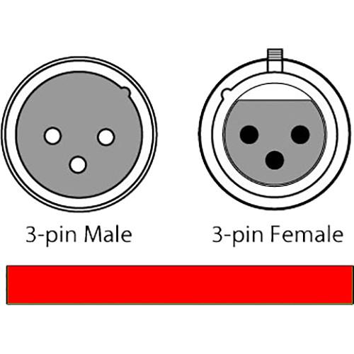 CHAUVET  3-Pin DMX Cable (White, 5') DMX3P5FT-WHT, CHAUVET, 3-Pin, DMX, Cable, White, 5', DMX3P5FT-WHT, Video