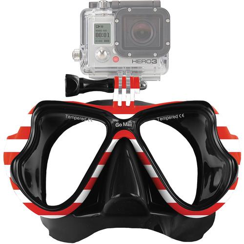 GoMax GoPro Scuba Diving Mask (Navy Camo) MASK01-BCM