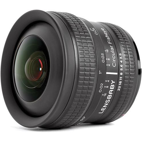 Lensbaby 5.8mm f/3.5 Circular Fisheye Lens for Micro Four LBCFEM, Lensbaby, 5.8mm, f/3.5, Circular, Fisheye, Lens, Micro, Four, LBCFEM