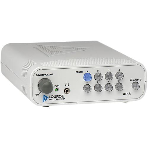 Louroe 2-Zone Manual Audio Monitoring Base Station LE-432