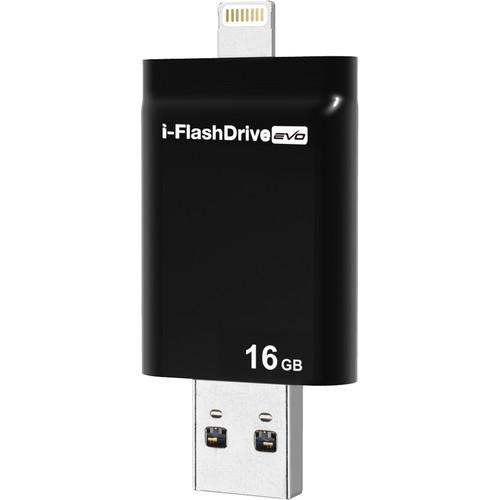 PhotoFast 16GB i-FlashDrive Evo for iOS & Mac / PC, PhotoFast, 16GB, i-FlashDrive, Evo, iOS, &, Mac, /, PC