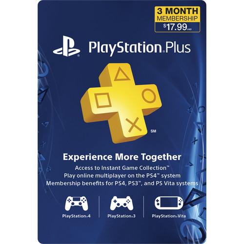 Sony PlayStation Plus Subscription (3-Month) 3000132, Sony, PlayStation, Plus, Subscription, 3-Month, 3000132,