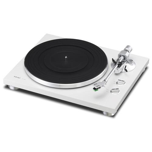 Teac TN-300 Turntable with Phono EQ and USB (White) TN-300-W, Teac, TN-300, Turntable, with, Phono, EQ, USB, White, TN-300-W,