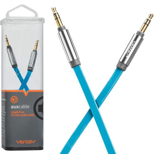 Ventev Innovations  Aux Cable (Blue, 4') 512906