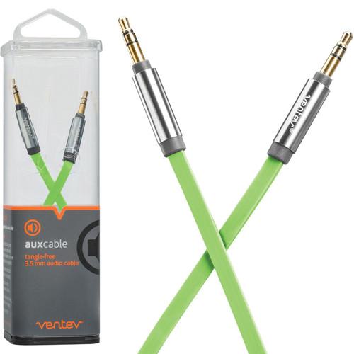 Ventev Innovations  Aux Cable (Green, 4') 512905