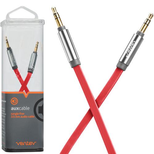 Ventev Innovations  Aux Cable (Orange, 4') 542906