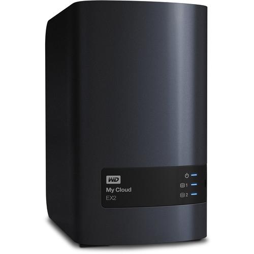 WD My Cloud EX2 2-Bay Personal Cloud Storage WDBVKW0000NCH-NESN