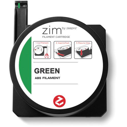 Zeepro zim ABS Filament Cartridge (0.5 lb, White) ZP-ABS WHT