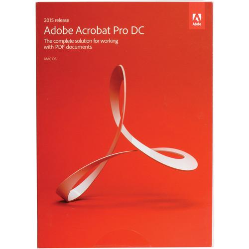 Adobe  Acrobat Pro DC (2015, Mac, Boxed) 65258092