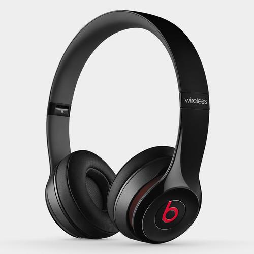 Beats by Dr. Dre Solo2 Wireless On-Ear Headphones (Red), Beats, by, Dr., Dre, Solo2, Wireless, On-Ear, Headphones, Red,