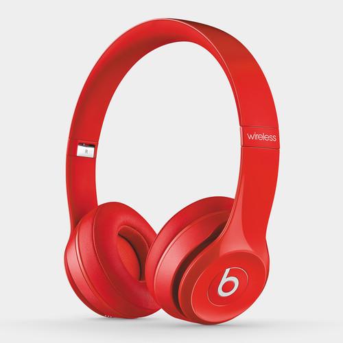 Beats by Dr. Dre Solo2 Wireless On-Ear Headphones (Red)