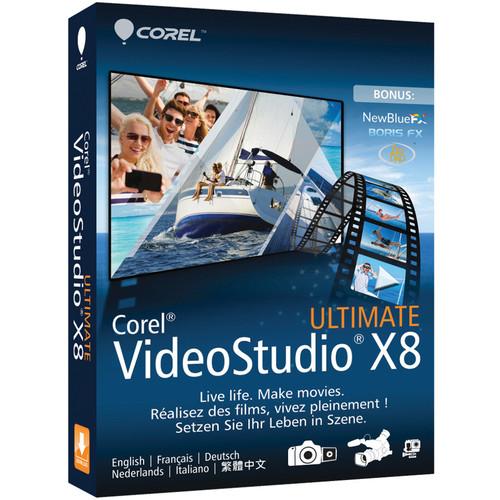 Corel VideoStudio Pro Ultimate X8 (Boxed) VSPRX8ULMLMBAM