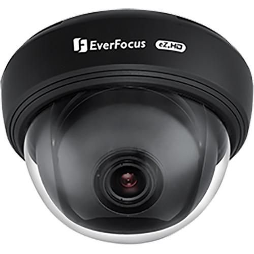 EverFocus 720p HD Indoor Dome Camera with 2.8 - 12mm Lens ED910W